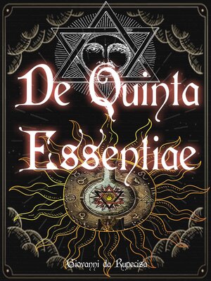 cover image of De Quinta Essentiae